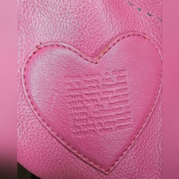 Y2K JUICY COUTURE Woven Straw Wicker Barrel Purse w/Cherry Charm - Picture 11 of 13